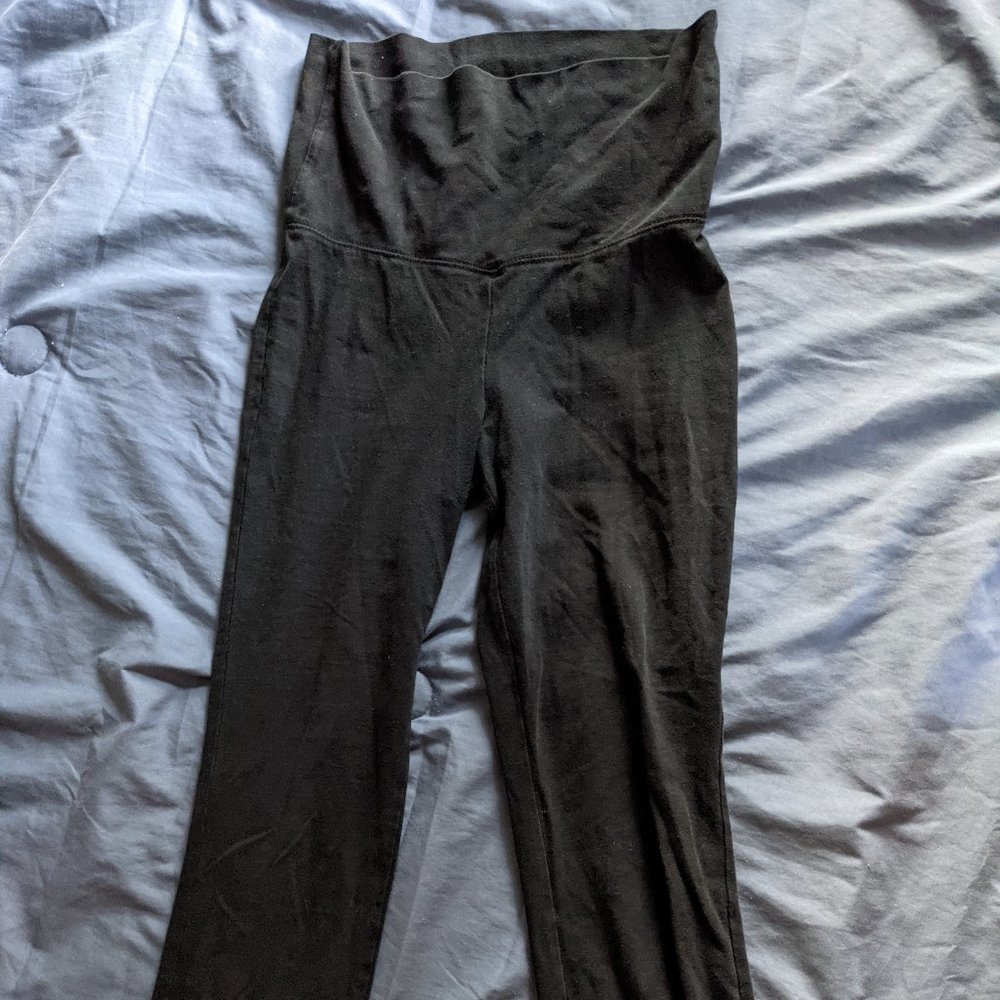 Mossimo Supply Co. Black Leggings Flare-Leg